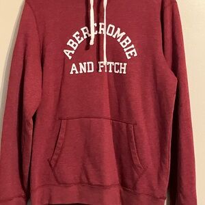 Abercrombie & Fitch Maroon Hoddie